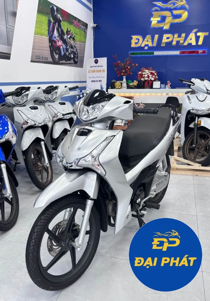 Wave125 Custom bạc Porsche