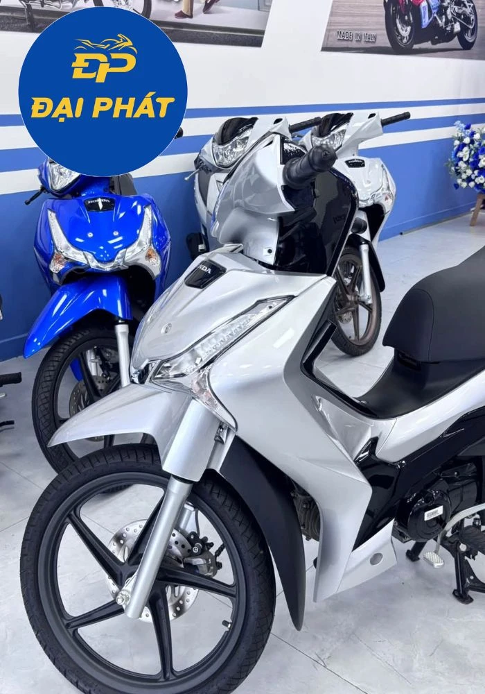 Wave125 Custom bạc Porsche