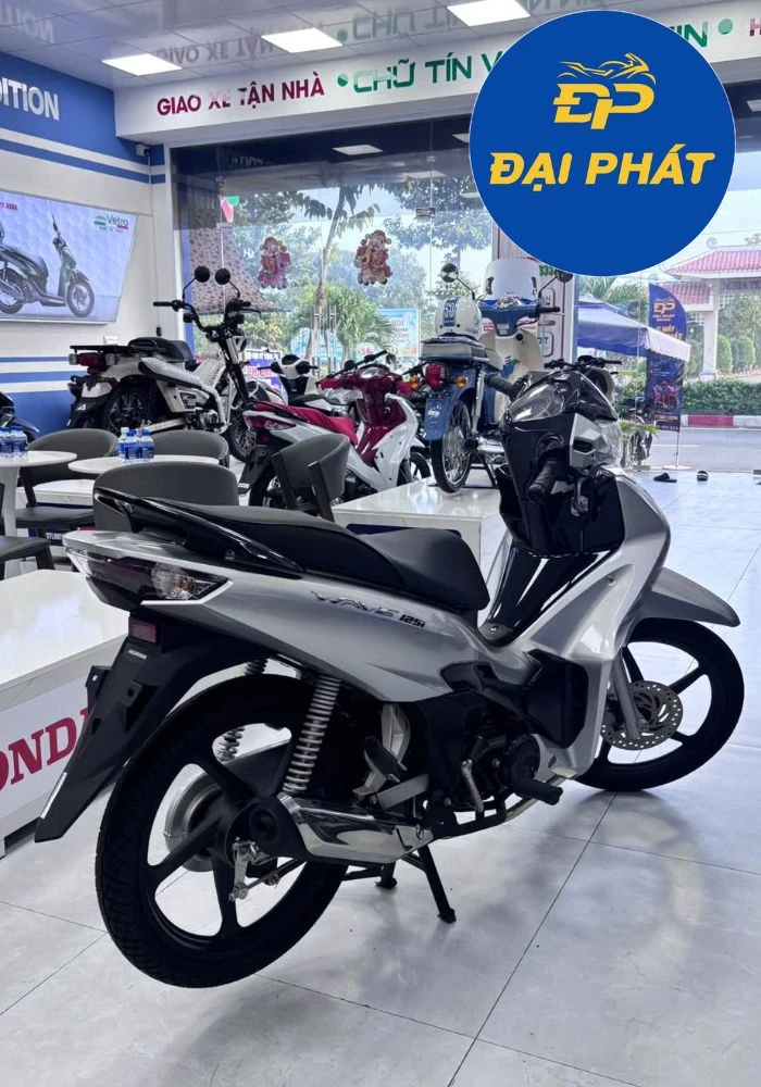 Wave125 Custom bạc Porsche